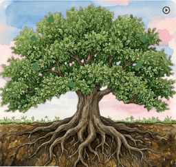 A fully mature tree — cumulative transformation